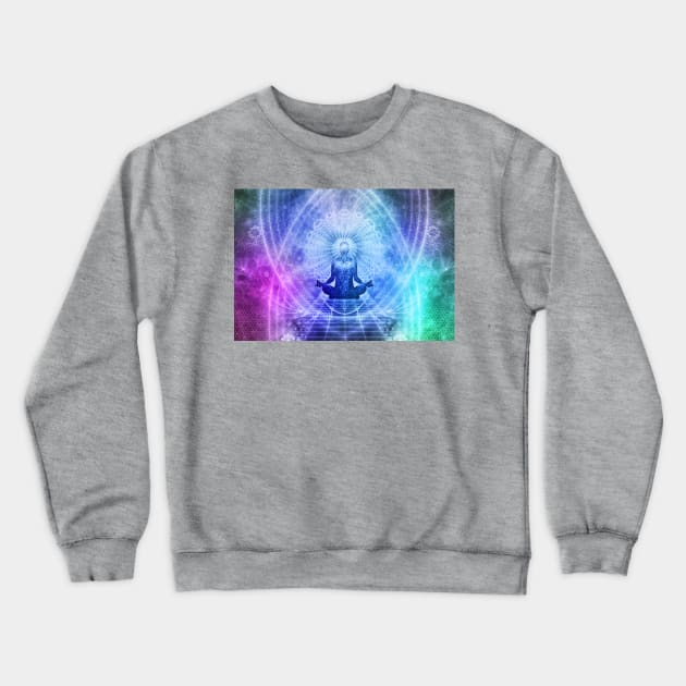 Center of the Chakras Crewneck Sweatshirt by Go Ask Alice Psychedelic Threads